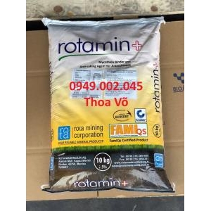 ROTAMIN – Khoáng Trộn, Khoáng Tạt Ngừa Cong Thân, Đục Cơ Cho Tôm